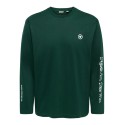 ONLY & SONS Fred relaxed langærmet t-shirt - Pine Grove / AMOR PROJECT