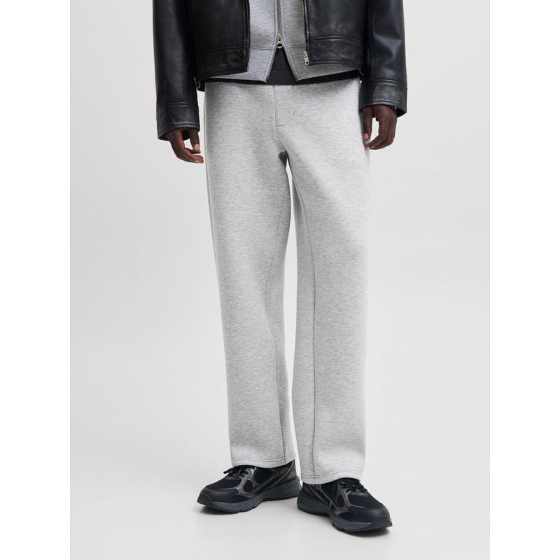 JACK & JONES Bill legacy scuba sweatpant - Light Grey Melange