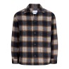 JACK & JONES PLUS Soho ollie langærmet overshirt - Navy Blazer / CHECK