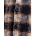 JACK & JONES PLUS Soho ollie langærmet overshirt - Navy Blazer / CHECK
