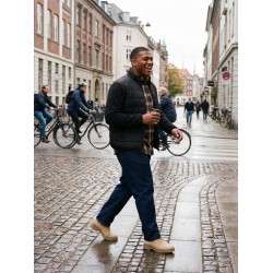 JACK & JONES PLUS Tate hybrid jakke - Black