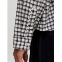 JACK & JONES Frederiksberg flannel langærmet skjorte - Antique White / CHECKS