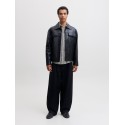 JACK & JONES Frederiksberg flannel langærmet skjorte - Antique White / CHECKS