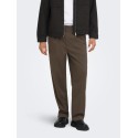 ONLY & SONS Miro loose chino bukser - Demitasse