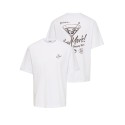ONLY & SONS Mass chill life relaxed T-shirt - Bright White Print / NEW YORK