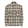 ONLY & SONS Eske checked overshirt - Falcon