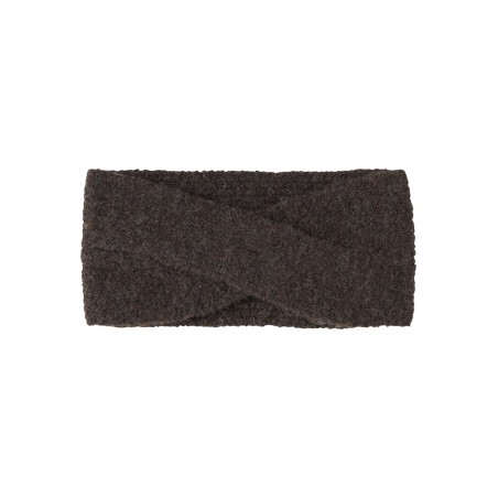 NAME IT KIDS Maj strikket pandebånd - Seal Brown