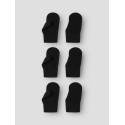 NAME IT MINI Magic Strikluffer 3 pak - Black