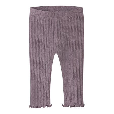 NAME IT BABY Wossa rib leggings - Toadstool
