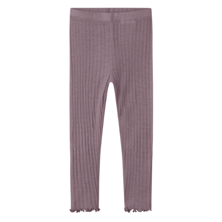 NAME IT MINI Wossa rib leggings - Toadstool
