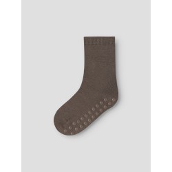 NAME IT MINI Wak 2-pak skridsikre strømper - Morel