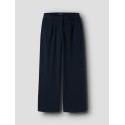 LMTD Luis pleat brede bukser - Dark Sapphire