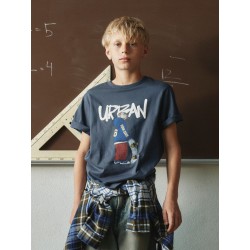 NAME IT KIDS Nael T-shirt - Ombre Blue