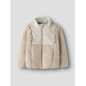 NAME IT MINI Minna teddy jakke - Rainy Day