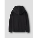 NAME IT KIDS Navi langærmet sweat hoodie - Black