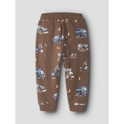 NAME IT MINI dreng - Nelson sweatbukser - Brown Lentil