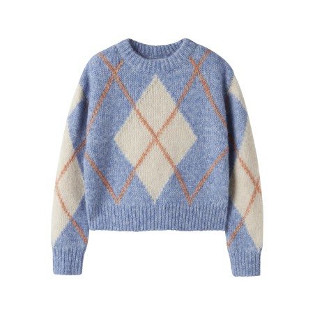 NAME IT KIDS Noreeen langærmet strik - Provence
