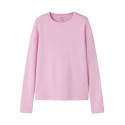 NAME IT KIDS Nolovo langærmet slim bluse - Bogionia Pink