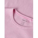 NAME IT KIDS Nolovo langærmet slim bluse - Bogionia Pink