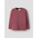NAME IT MINI Noleo langærmet bluse - Wild Ginger