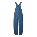 PIECES Alice oversize denim overalls - Medium Blue Denim