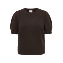 ONLY CARMAKOMA Rica strik pullover - Chocolate Torte / Melange