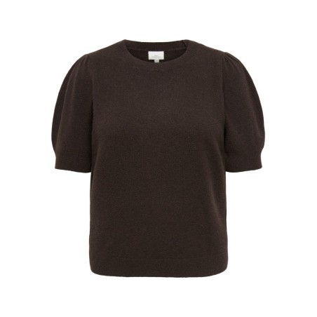 ONLY CARMAKOMA Rica strik pullover - Chocolate Torte / Melange