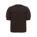 ONLY CARMAKOMA Rica strik pullover - Chocolate Torte / Melange