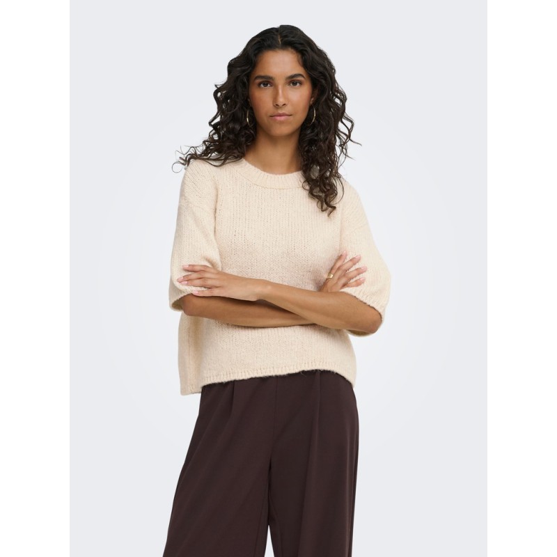 JDY Dicte strikbluse - Birch