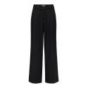 ONLY Miles pleat wide leg bukser - Black
