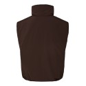 PIECES Sif vest - Hot Fudge