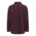 ONLY Silla langærmet denim skjorte - Fudge