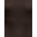 ONLY Estrid langærmet bluse - Coffee Bean