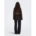 ONLY Estrid langærmet bluse - Coffee Bean