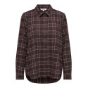 ONLY Wren skjorte - Black / Checked forge