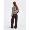 ONLY Ursula bomber jakke - Toasted Coconut / Checks