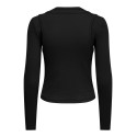 ONLY Jilli langærmet bluse - Black