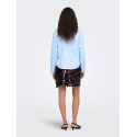 ONLY Jadel paillet nederdel - Coffee Bean