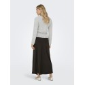 ONLY Cher langærmet strikcardigan - Light Grey Melange