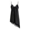 ONLY Indona strap satin blonde kjole - Black