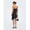 ONLY Indona strap satin blonde kjole - Black