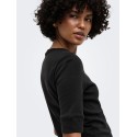 ONLY Kira 2/4 T-shirt - Black