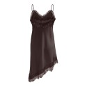 ONLY Indona strap satin blonde kjole - Chocolate Torte