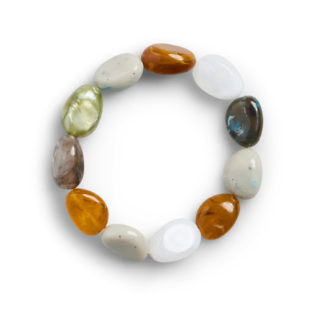 PIECES Alma armbånd - Gold Colour / Multi