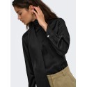 JDY Fia langærmet bluse - Black