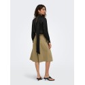 JDY Fia langærmet bluse - Black