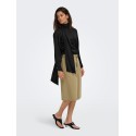 JDY Fia langærmet bluse - Black