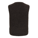 JDY Simma teddy vest - Chocolate Torte
