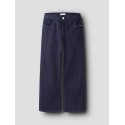 NAME IT KIDS Rose wide glitter jeans - Dark Blue Denim