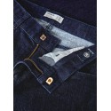 NAME IT KIDS Rose wide glitter jeans - Dark Blue Denim